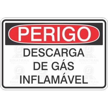 Descarga de gás inflamável